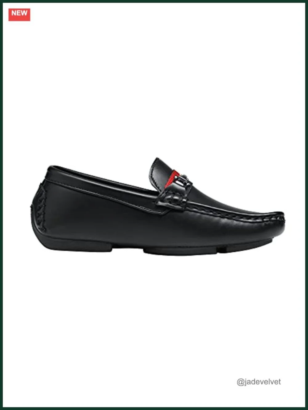 Boys Loafers Slip-On Dress Shoes with Metallic Horsebit Mocc Wedding Graduation